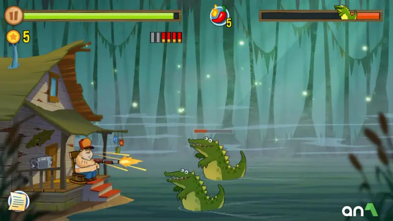 Swamp Attack MOD APK screenshot 3