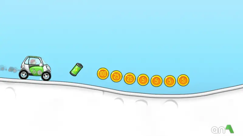 Hill Climb Racing MOD APK screenshot 1