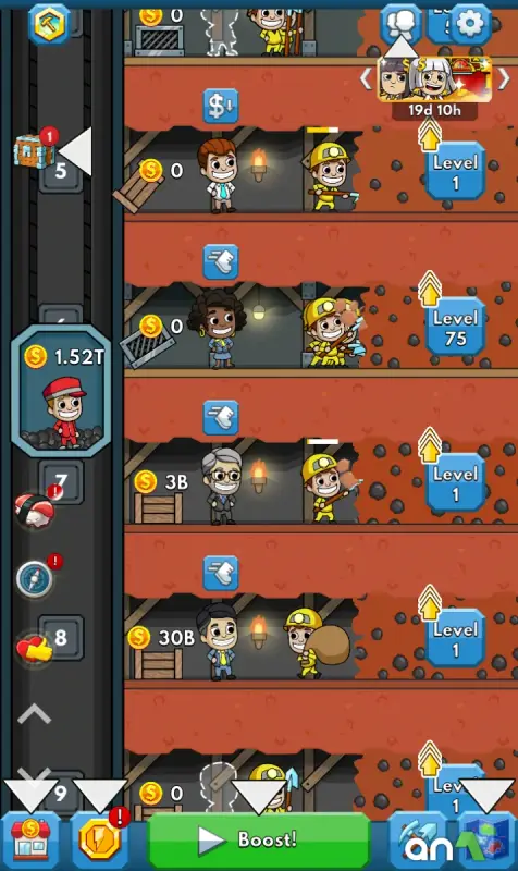 Idle Miner Tycoon MOD APK screenshot 5