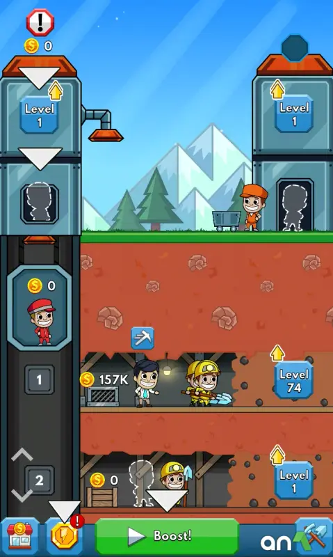 Idle Miner Tycoon MOD APK screenshot 3