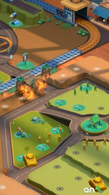 TOY WARS - Army Men Strike MOD APK screenshot 1