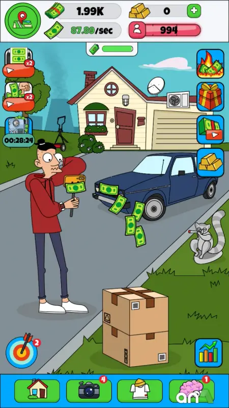 Lamar - Idle Vlogger MOD APK screenshot 3