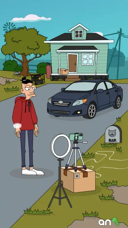 Lamar - Idle Vlogger MOD APK screenshot 5