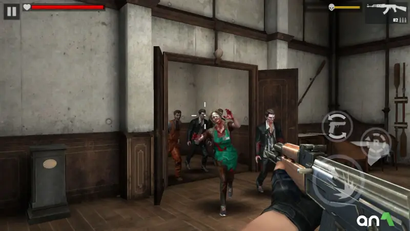 Zombie Fire 3D MOD APK screenshot 1